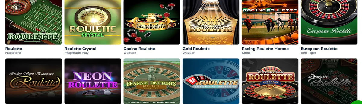 Zu den beliebtesten Tischspielen im 20Bet gehört Roulette, wovon die Spielbank zahlreiche Varianten anbietet.