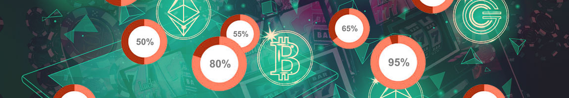 Geprüfte Auszahlungsquoten in Kryptocasinos.
