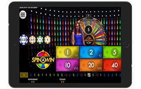 Mehr Platz bietet das iPad, um das Angebot von Vegas Hero, per Web-App, mobil verwenden zu können.