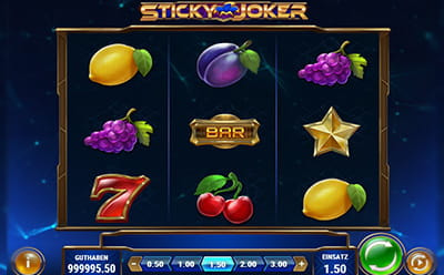 Spielt jetzt den Sticky Joker Slot im Betmaster Casino