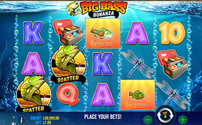 Big Bass Bonanza in der Interwetten Online Spielhalle