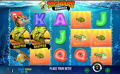 Big Bass Bonanza in der Tipico Online Spielhalle