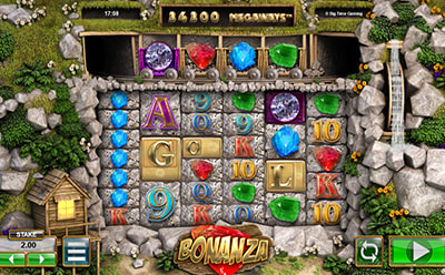 Bonanza im Rolling Slots Online Casino.
