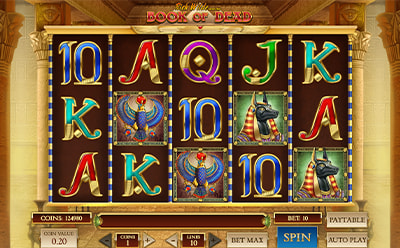 Book of Dead in der Jackie Jackpot Online Spielhalle