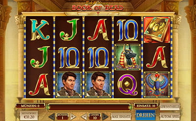 Book of Dead im Woopwin Online Casino.