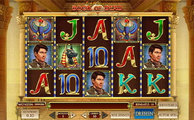 Der beliebte Slot Book of Dead von Play’n GO.