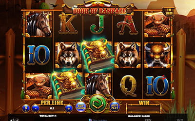 Book of Rampage im Neon54 Online Casino