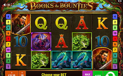 Der Books & Bounties Slot bei Tipwin.