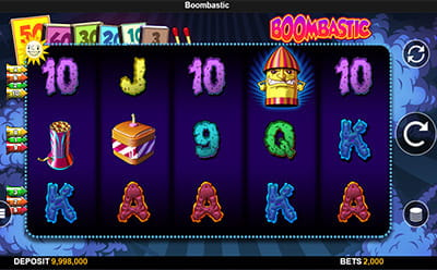 Boombastic in der Wildz Online Spielhalle