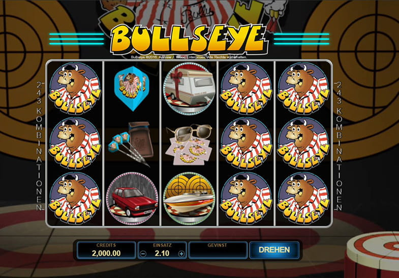 Bullseye TV Spielshow Slot