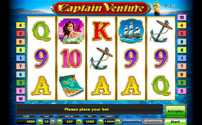 Captain Venture Slot Mobile