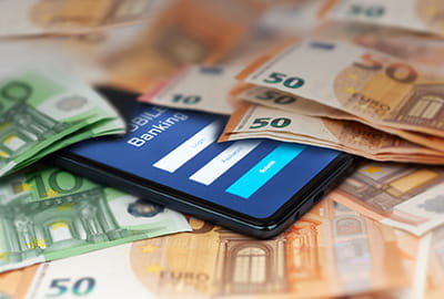 Casino Konto über Handy Guthaben aufladen.