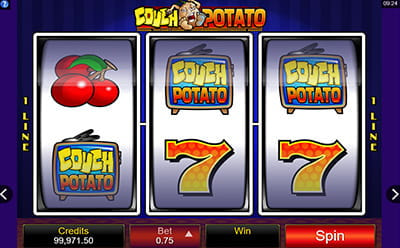 Couch Potato Slot Wild.