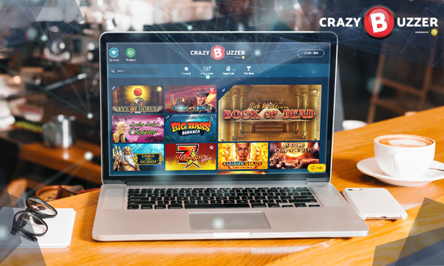 Überblick über die CrazyBuzzer Online Spielhalle