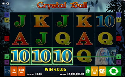 Crystal Ball im Luckland Online Spielhalle