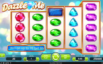 Dazzle Me im Evolve Online Casino