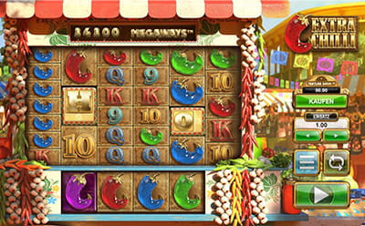 Extra Chilli im Slots Palace Online Casino.
