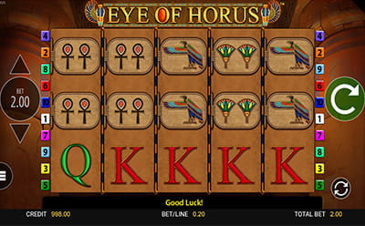 Eye of Horus im Palmslots Online Casino