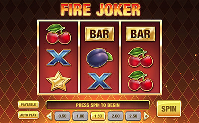 Fire Joker in der AdmiralBet Online Spielhalle