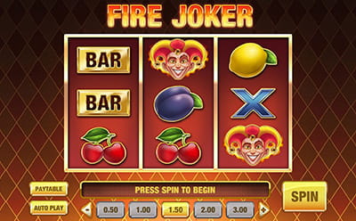 Fire Joker in der SlotMagie Online Spielothek.