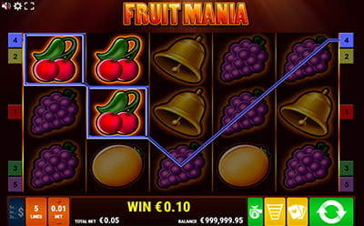 Fruit Mania in der Luckland Online Spielhalle