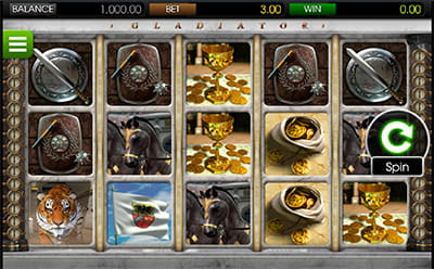 Gladiator im Spinamba Online Casino.