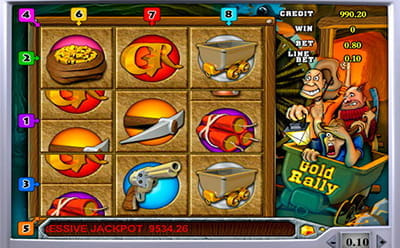 Gold Rally frühere Variante