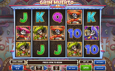 Grim Muerto in der bet-at-home Online Spielhalle