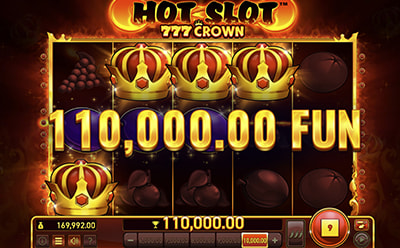 Hot Slot: 777 Crown Slot Freispiele
