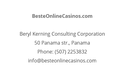 Beste Online Casinos Impressum