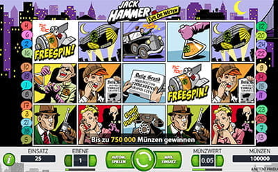 Der Automat Jack Hammer von NetEnt.
