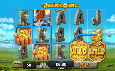 Jackpot Giant Slot Bonusspiel von Playtech.