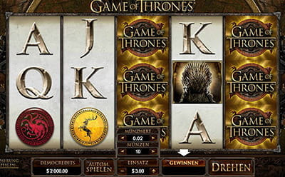 Game of Thrones im JellyBean Casino spielen
