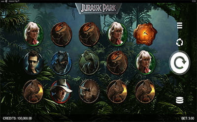 Jurassic Park im Slot Hunter Online Casino