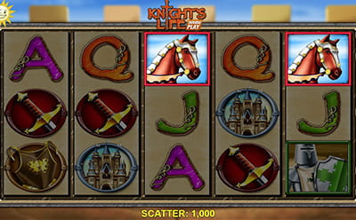 Knight’s Life Double Play Slot Expanding Symbole