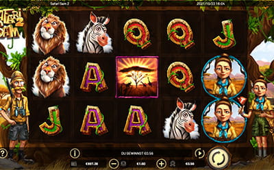 Der Safari Sam Slot von Betsoft.