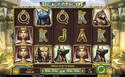 Legacy of Egypt im Luna Slots Online Casino