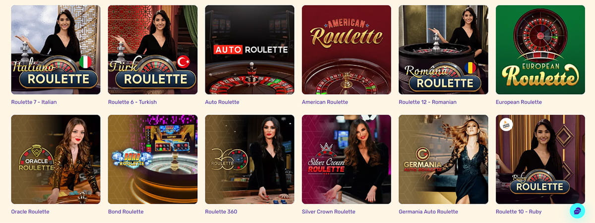 LetsLucky Roulette, Blackjack & weitere Tischspiele