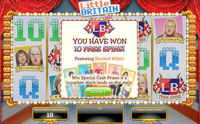 Little Britain Slot Freispielrunde
