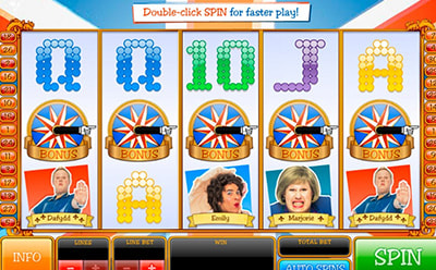 Little Britain Spielautomat fürs Handy