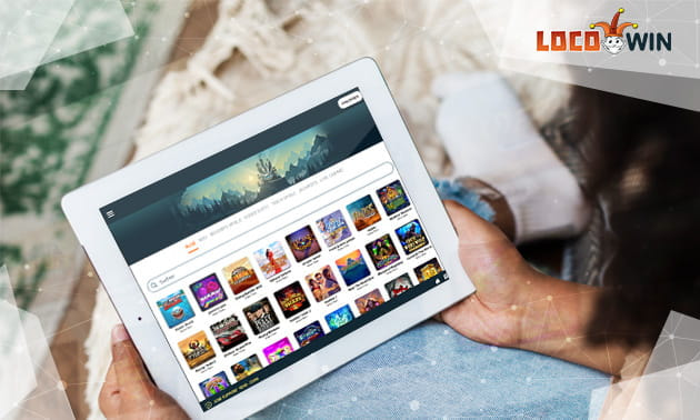 Das Locowin Casino auf einem Smartphone.