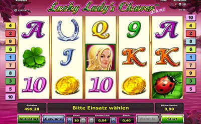 Lucky Lady’s Charm Deluxe im Novoline online Casino spielen.