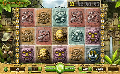 Gonzo’s Quest Slot im LyraCasino.