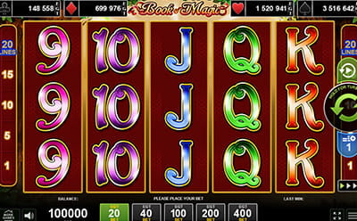 Magic Book im Cadoola Online Casino