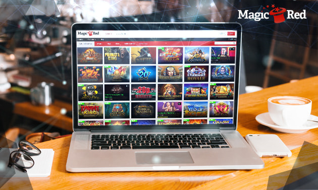 Überblick über die MagicRed Online Spielhalle
