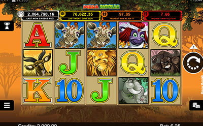 Mega Moolah im LetsLucky Online Casino