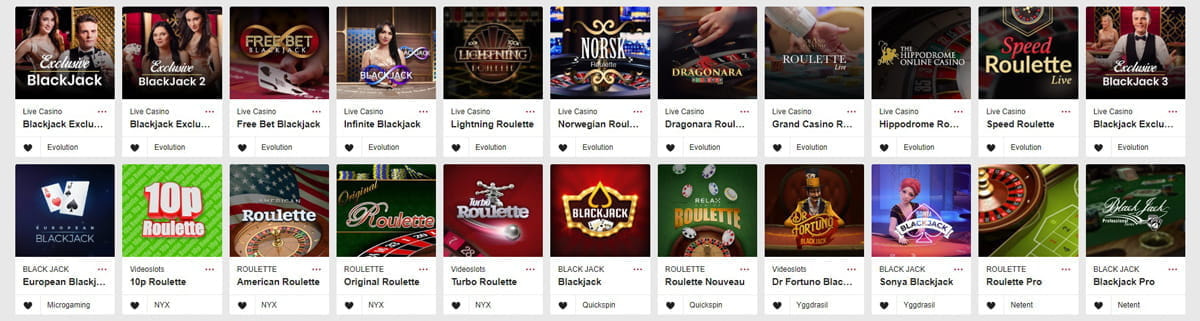 Die Klassiker stehen dir bei Mobilautomaten facettenreich zur Verfügung.