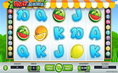 Der Fruit Shop Slot bei MoiCasino.