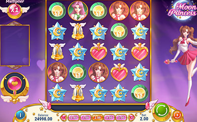 Moon Princess in der MagicRed Online Spielhalle.