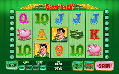 Mr. Cashback im Cazimbo Online Casino